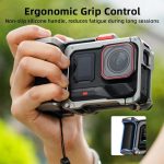 For Insta360 Ace Pro 2 / Ace Pro Flymile Xplorer Grip Kit Street Photography Handle Metal Cage Case – Bild 5