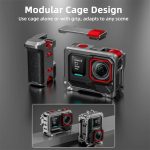 For Insta360 Ace Pro 2 / Ace Pro Flymile Xplorer Grip Kit Street Photography Handle Metal Cage Case – Bild 8