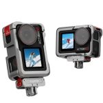 For DJI Action 5 Pro/Action 4/Action 3 Flymile Aluminum Alloy Camera Cage Protective Metal Frame – Bild 2