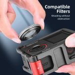 For DJI Action 5 Pro/Action 4/Action 3 Flymile Aluminum Alloy Camera Cage Protective Metal Frame – Bild 10