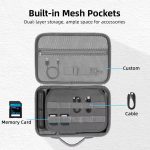 For Insta360 X5 Flymile All-in-One Storage Shoulder Bag Durable PU + Lycra Material Carrying Case, PU + Lycra – Bild 4