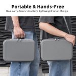 For Insta360 X5 Flymile All-in-One Storage Shoulder Bag Durable PU + Lycra Material Carrying Case, PU + Lycra – Bild 5