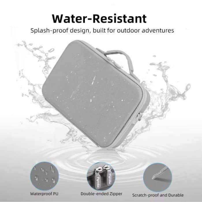 For Insta360 X5 Flymile All-in-One Storage Shoulder Bag Durable PU + Lycra Material Carrying Case, PU + Lycra – Bild 8