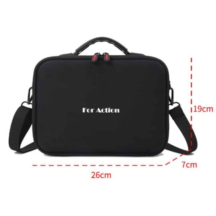 Carrying Case For DJI Action 5 Pro /Action 4 / Action 3 All-in-One Kit Durable Shoulder & Hand Carry Bag – Bild 7