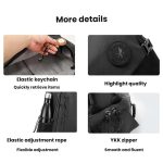 BANGE FW-232 Men Rreast Bag Large Capacity Outdoor Riding Backpack Shoulder Crossbody Bag, FW-232 – Bild 5