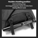 BANGE FW-232 Men Rreast Bag Large Capacity Outdoor Riding Backpack Shoulder Crossbody Bag, FW-232 – Bild 6