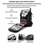 BANGE  FW-226 Men Outdoor Large Capacity Backpack Sports Bag, FW-226 – Bild 5