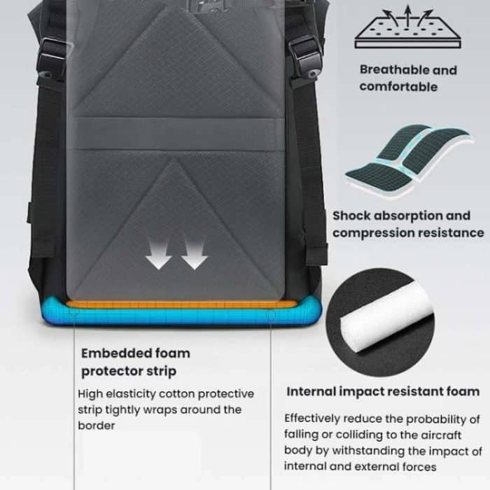 BANGE  FW-226 Men Outdoor Large Capacity Backpack Sports Bag, FW-226 – Bild 8