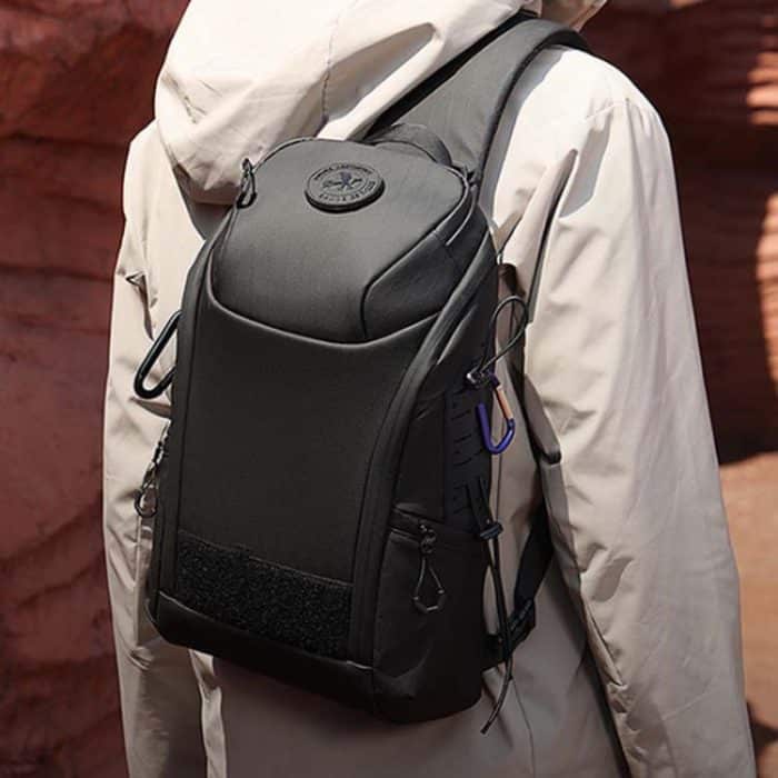 BANGE FW-227 Men Outdoor Cycling Breast Pack Crossbody Bag Large Capacity Hiking Backpack, FW-227 – Bild 12