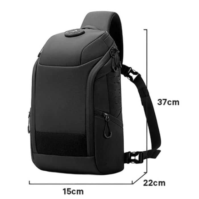 BANGE FW-227 Men Outdoor Cycling Breast Pack Crossbody Bag Large Capacity Hiking Backpack, FW-227 – Bild 4