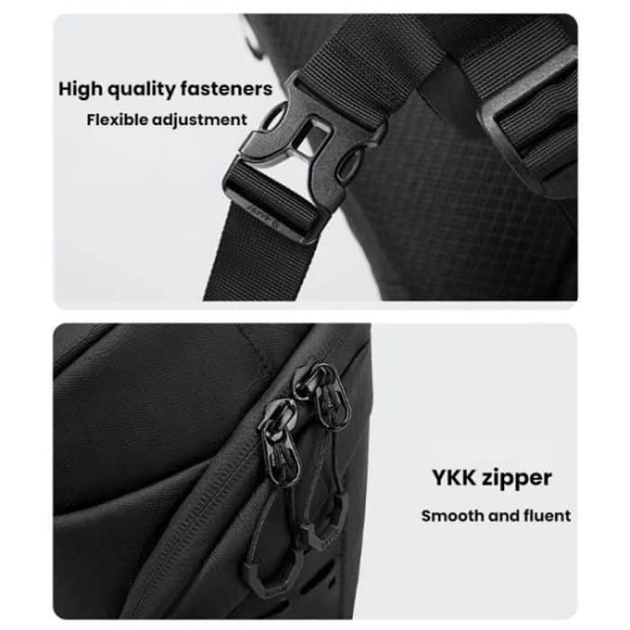 BANGE FW-227 Men Outdoor Cycling Breast Pack Crossbody Bag Large Capacity Hiking Backpack, FW-227 – Bild 6