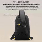 BANGE FW-227 Men Outdoor Cycling Breast Pack Crossbody Bag Large Capacity Hiking Backpack, FW-227 – Bild 8