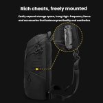 BANGE FW-227 Men Outdoor Cycling Breast Pack Crossbody Bag Large Capacity Hiking Backpack, FW-227 – Bild 9