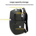 BANGE BG-3078 Business Commuting Large Capacity Backpack Computer Pack – Bild 4