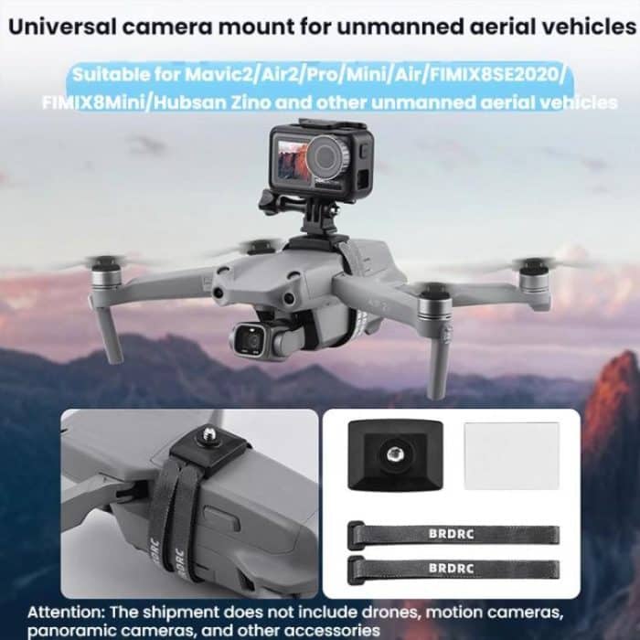 For DJI AIR3/MINI 4PRO BRDRC UAV Upload Bracket, Holder, Holder+Adapter – Bild 5