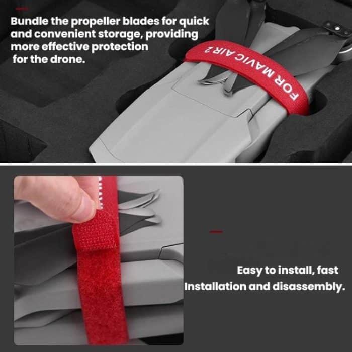 For DJI MAVIC AIR 2 BRDRC Drone Propeller Straps – Bild 5
