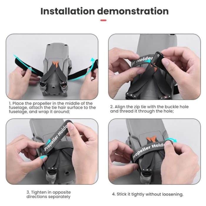 For DJI MAVIC AIR3/MINI 4PRO BRDRC Bandle Paddle – Bild 6