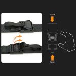 BANGE BG-7851 Men Crossbody Bag Multifunctional Lightweight Casual Commuting Chest Pack Small Shoulder Bag – Bild 11