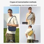 BANGE BG-7851 Men Crossbody Bag Multifunctional Lightweight Casual Commuting Chest Pack Small Shoulder Bag – Bild 12