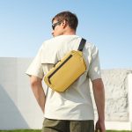 BANGE BG-7851 Men Crossbody Bag Multifunctional Lightweight Casual Commuting Chest Pack Small Shoulder Bag – Bild 13