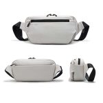 BANGE BG-7851 Men Crossbody Bag Multifunctional Lightweight Casual Commuting Chest Pack Small Shoulder Bag – Bild 3