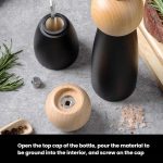 Round Head Manual Pepper Mill Ceramic Core Kitchen Tool, 4 inch With Box, 8 inch With Box – Bild 4