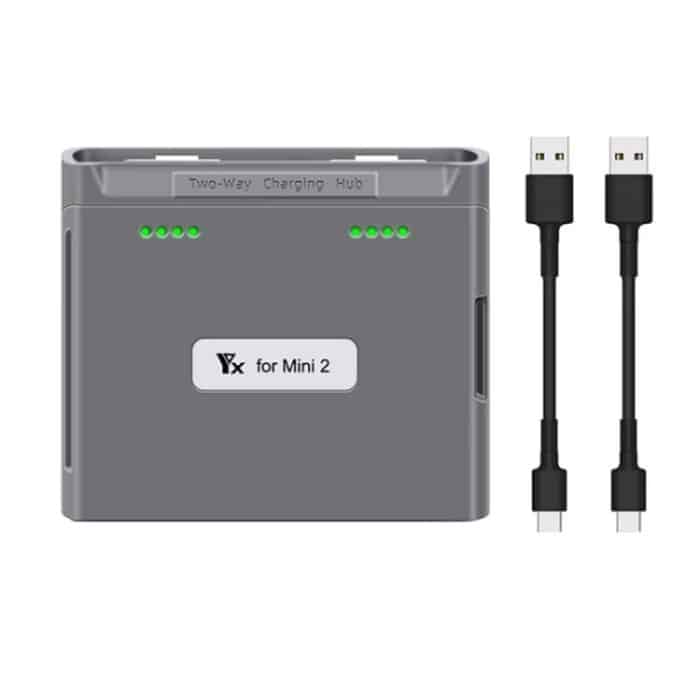 For DJI Mini 2 SE/Mini 2/Mini 4K YX Charger 2-way Battery Charging Hub, For DJI Mini 2 SE/Mini 2  Charging Hub – Bild 1