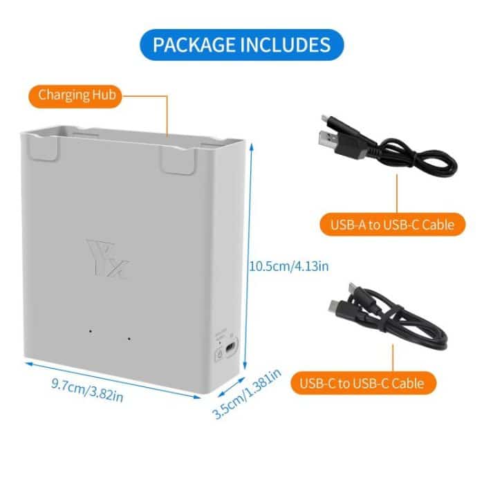 For DJI Avata 2 YX Dual-Channel Battery Charging Hub Smart Maintenance Station – Bild 7