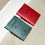 Crazy Horse Leather Passport Holder Ticket Case Travel Document Organizer For Men & Women – Bild 5