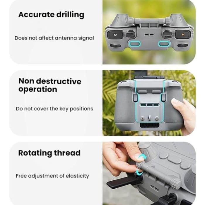 For DJI MINI 4 PRO/AIR 3S BRDRC RC2 Remote Control Hood – Bild 3