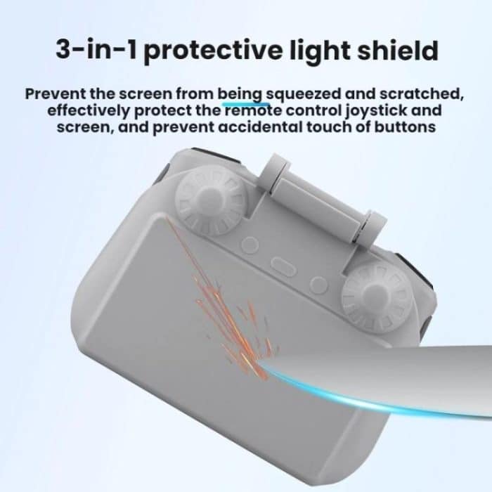 For DJI Mavic Air 2/Mavic 3 Pro BRDRC Remote Control Hood + Hanging Belt – Bild 8