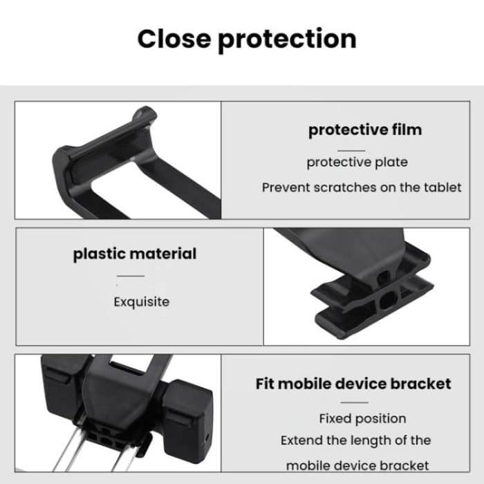 BRDRC For DJI Remote Control Bracket, Mobile Phone Stand, Tablet Stand, Mobile Phone + Tablet Stand – Bild 6
