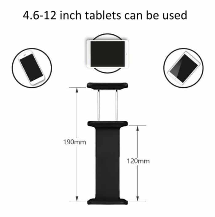 Phone Tablet Holder Mount for DJI Mini SE/Mavic Pro/Mavic Air/Spark/ Mavic 2 Pro/Zoom Remote Controller, Plastic Nut, Aluminum Alloy Nut – Bild 6