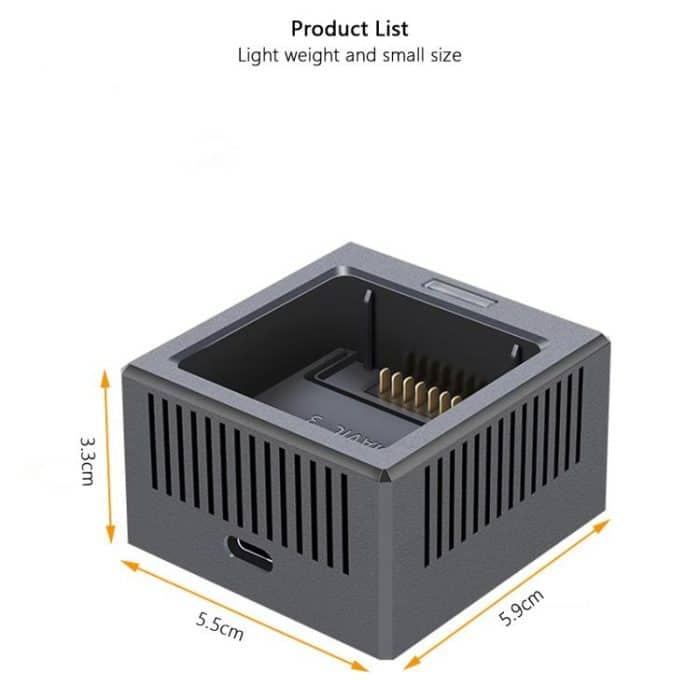 Für DJI Mavic 3 Pro/Mavic 3 YX USB-C-Schnellladegerät, Einzelkanal-Ladehub für Drohnenbatterien – Bild 6