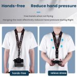For DJI MINI 4 PRO/Mavic 3/AIR 3/NEO BRDRC Remote Control Widened Lanyard – Bild 6