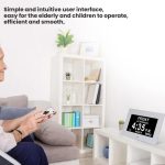 7-inch Digital Frame Calendar Day Clock With 3 Medication Alerts, 5 Custom Alarms, Multi-Language Support, US Plug White, US Plug Black, EU Plug White, EU Plug Black, AU Plug White, AU Plug Black, UK Plug White, UK Plug Black – Bild 7