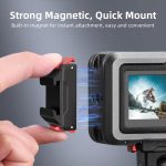 For DJI Osmo Action 5 Pro/Action 4/Action 3 Magnetic Quick Release Adapter with Cold Shoe Mount Base, Cold Shoe Mount – Bild 3