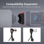 For DJI Osmo Action 5 Pro/Action 4/Action 3 Magnetic Quick Release Adapter with Cold Shoe Mount Base, Cold Shoe Mount – Bild 6