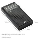 FM/AM Full-Band Channel Pocket Portable Pointer Radio Player – Bild 3
