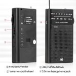 FM/AM Full-Band Channel Pocket Portable Pointer Radio Player – Bild 4
