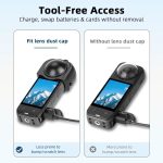 For Insta360 X5 Camera Flymile Lens Protective Cover Dustproof & Scratch-Resistant Anti-Fall Protector Cap – Bild 4