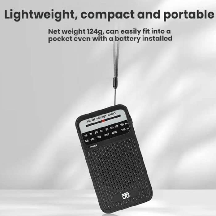 Portable Pointer AM/FM Full Channel Radio – Bild 5