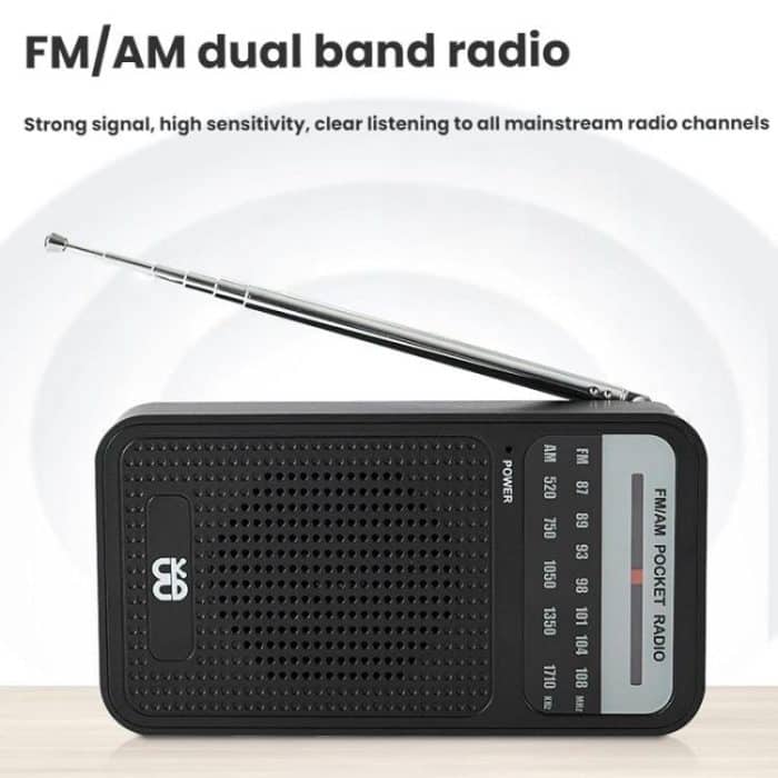 Portable Pointer AM/FM Full Channel Radio – Bild 7