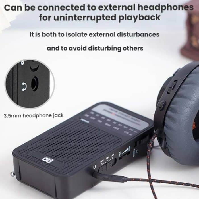 Portable Pointer AM/FM Full Channel Radio – Bild 8