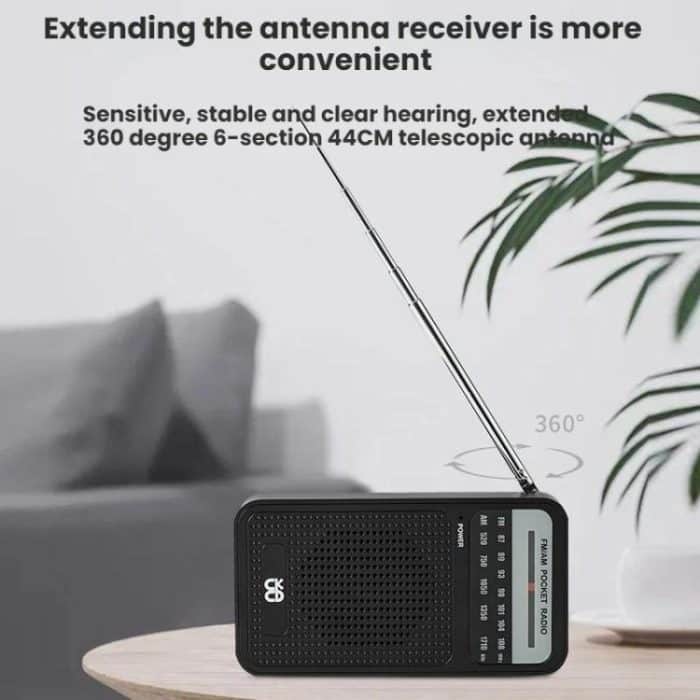 Portable Pointer AM/FM Full Channel Radio – Bild 9