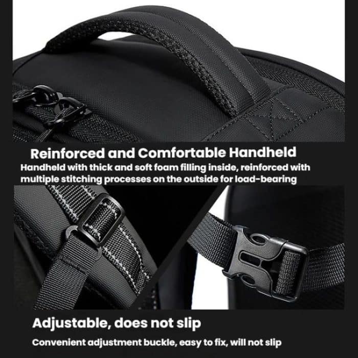 BANGE BG-7875 Large Capacity Shoulder Bag Business Travel Multifunctional Computer Backpack – Bild 12