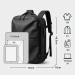 BANGE BG-7875 Large Capacity Shoulder Bag Business Travel Multifunctional Computer Backpack – Bild 15