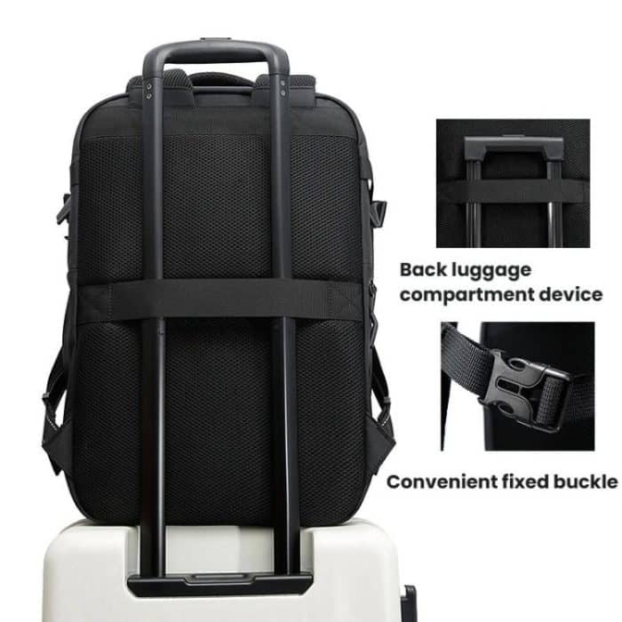BANGE BG-7875 Large Capacity Shoulder Bag Business Travel Multifunctional Computer Backpack – Bild 5