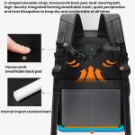 BANGE BG-7875 Large Capacity Shoulder Bag Business Travel Multifunctional Computer Backpack – Bild 7