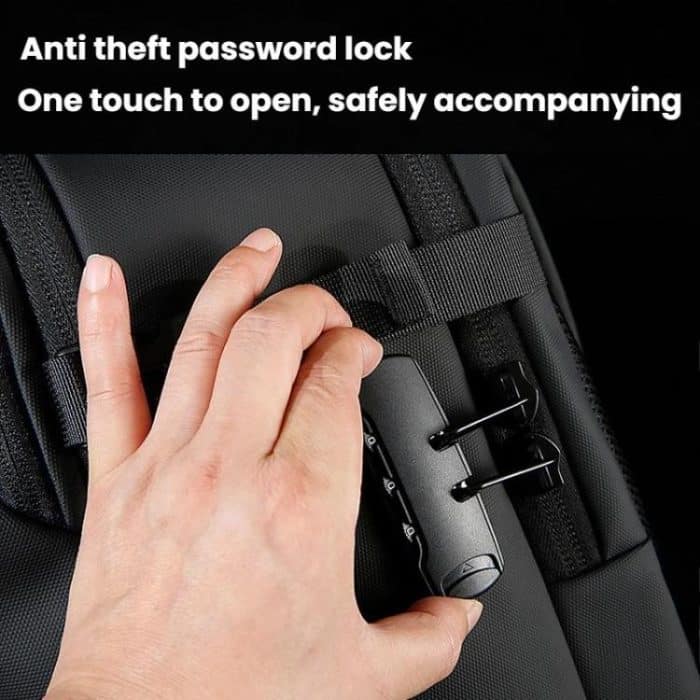 BANGE BG-7875 Large Capacity Shoulder Bag Business Travel Multifunctional Computer Backpack – Bild 10